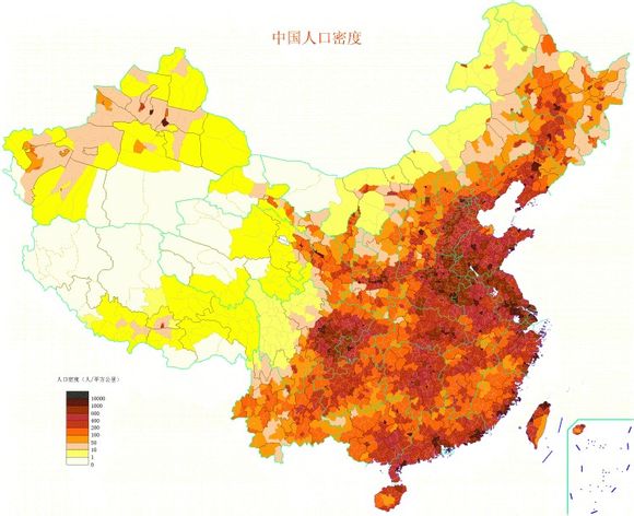 中国大陆人口数量超13.6亿人_男女比例失调