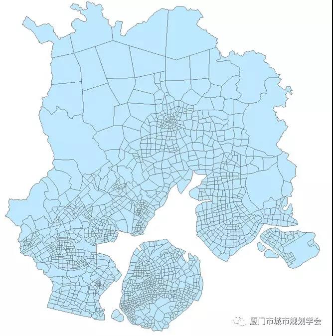 2035年厦门基于轨道导向的人口及岗位分布研究