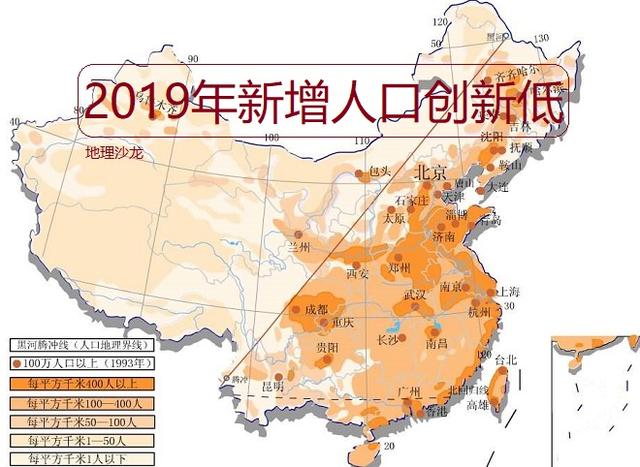 2019年全年我国出生人口1465万人，人口自然增长率仅为0.33%